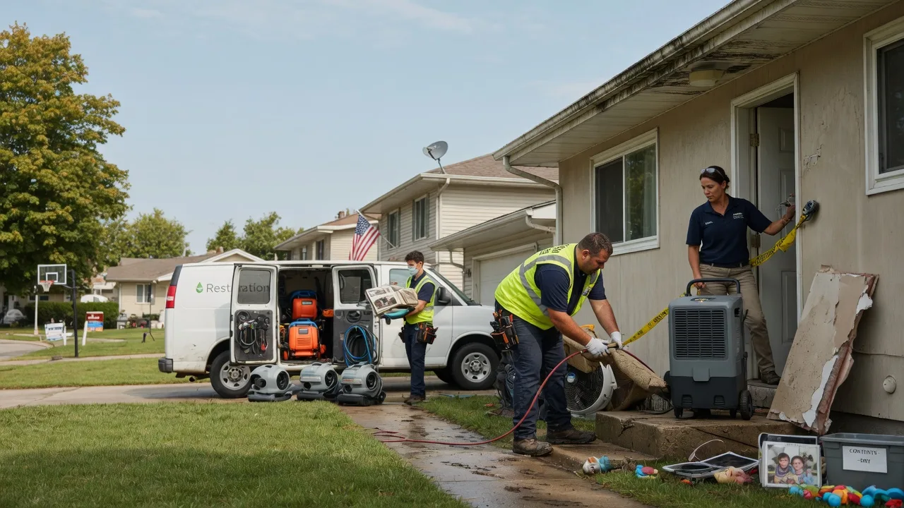Water Damage Restoration in Shipman, IL near me